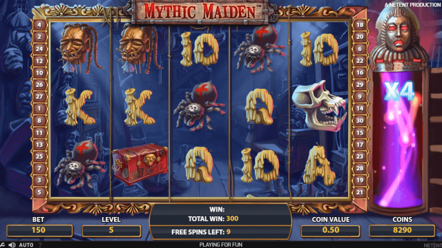 Онлайн аппарат Mythic Maiden