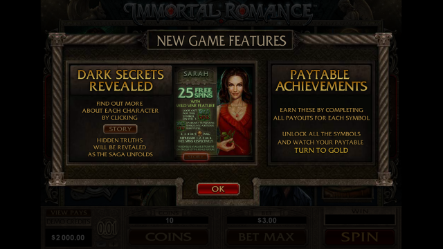 Игровой слот Immortal Romance