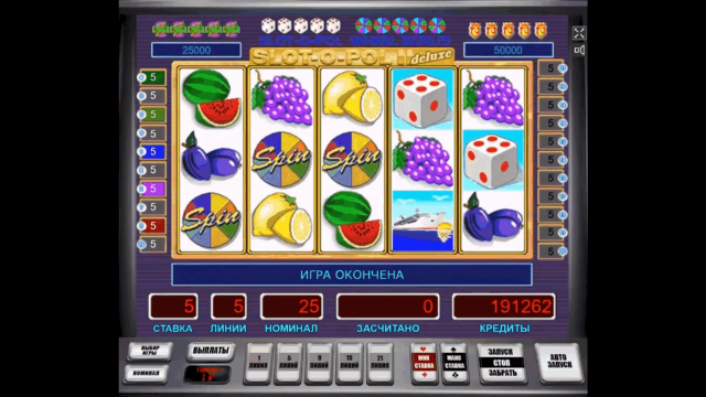 Популярный автомат Slot-O-Pol Deluxe