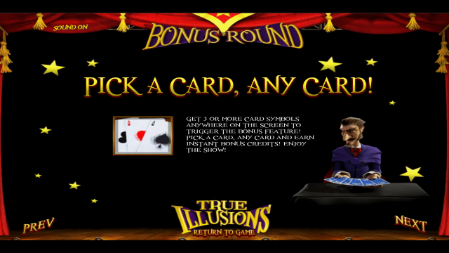 Игровой автомат True Illusions