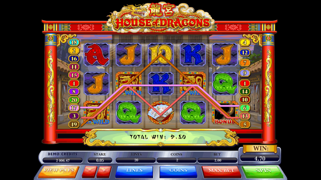 Игровой автомат House Of Dragons