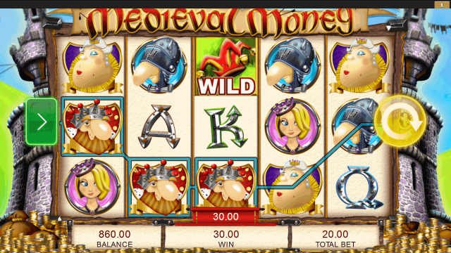 Популярный аппарат Medieval Money