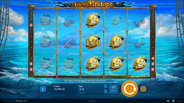 Онлайн слот Lucky Pirates!