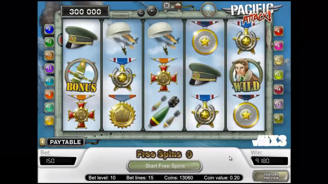 Игровой автомат Pacific Attack