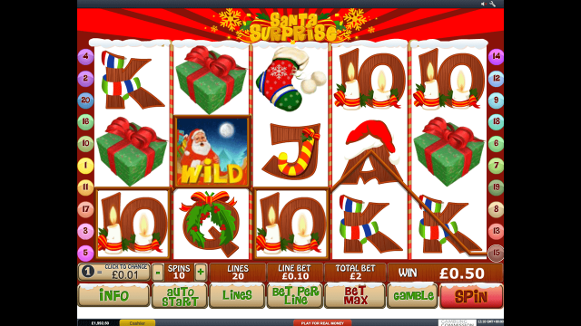 Игровой аппарат Santa Surprise