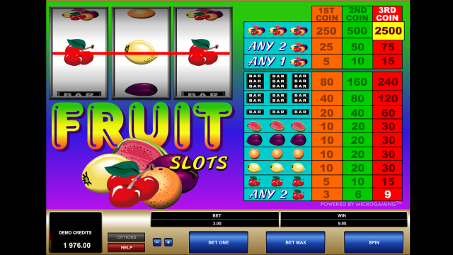 Популярный слот Fruit Slots