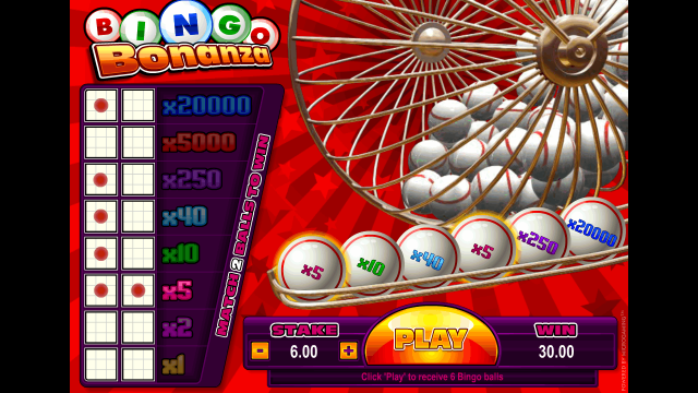 Игровой слот Bingo Bonanza