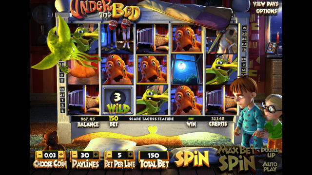 Игровой слот Under The Bed