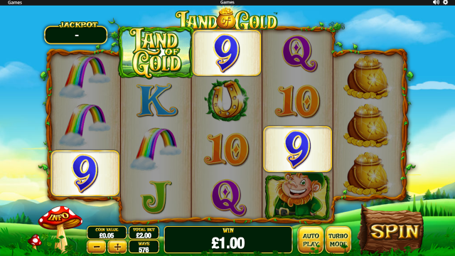 Игровой слот Land Of Gold