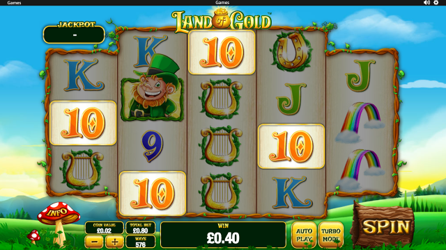 Игровой слот Land Of Gold