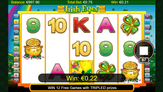 Игровой аппарат Irish Eyes