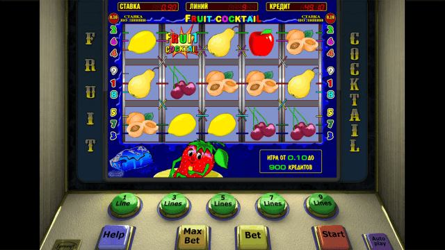 Игровой слот Fruit Cocktail