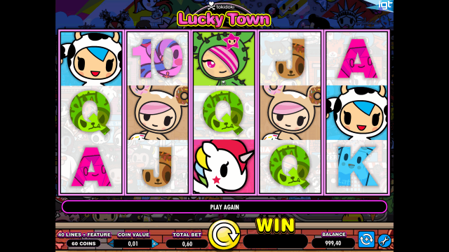 Игровой слот Tokidoki Lucky Town