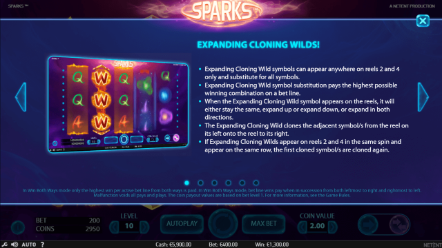 Игровой слот Sparks