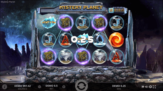 Игровой аппарат Mystery Planet