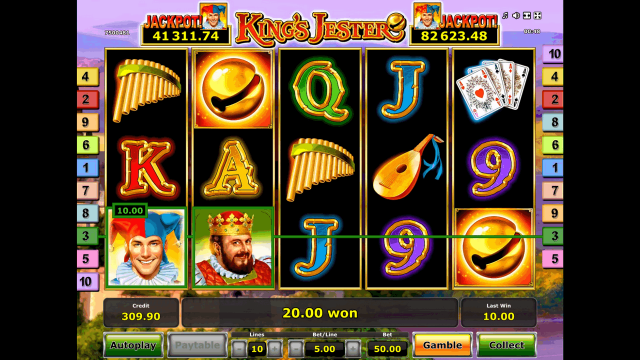 Игровой автомат King's Jester