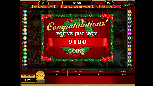 Игровой автомат Deck The Halls