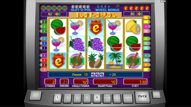 Популярный слот Slot-O-Pol