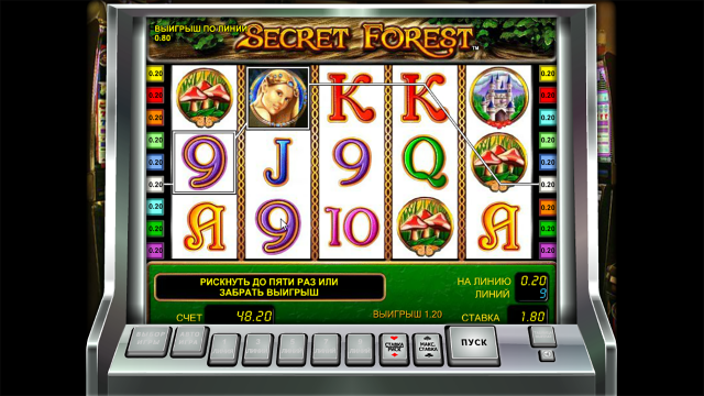 Популярный автомат Secret Forest