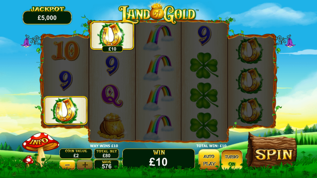 Онлайн слот Land Of Gold