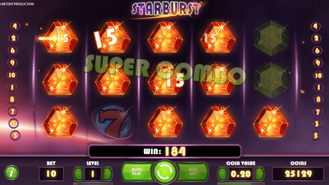 Онлайн автомат Starburst
