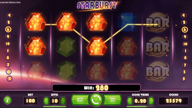 Онлайн аппарат Starburst