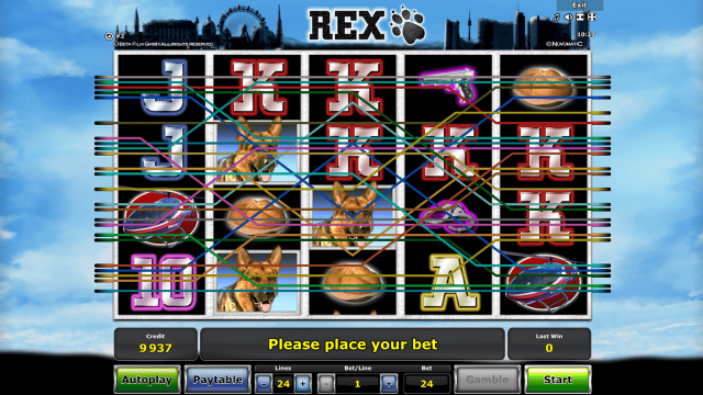 Онлайн автомат Rex