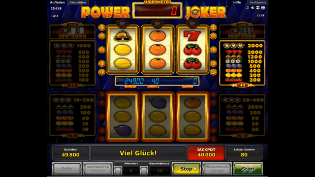 Онлайн автомат Power Joker