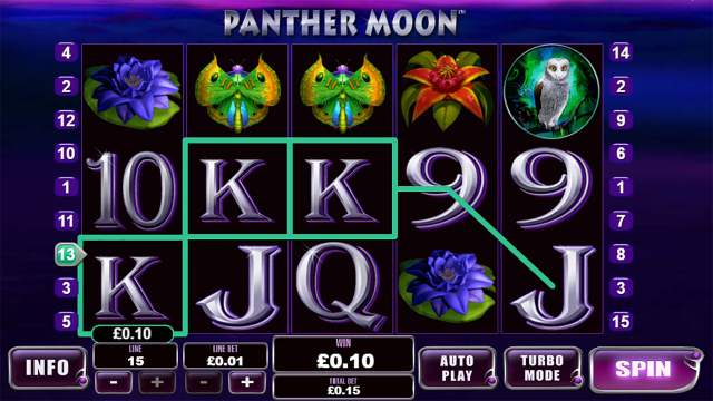 Онлайн слот Panther Moon