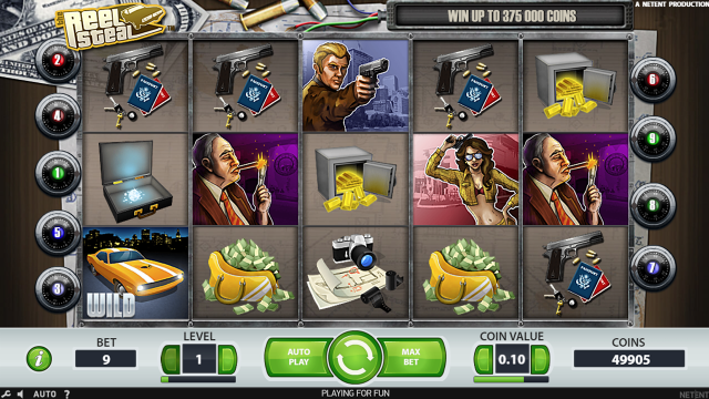 Игровой аппарат Reel Steal