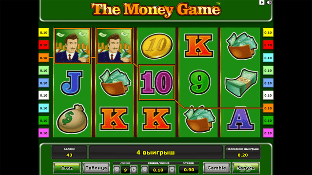 Популярный слот The Money Game