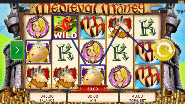 Онлайн автомат Medieval Money