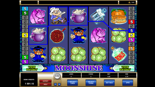 Игровой аппарат Moonshine