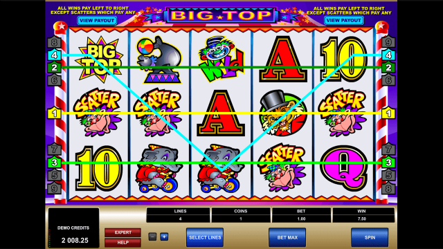 Популярный слот Big Top