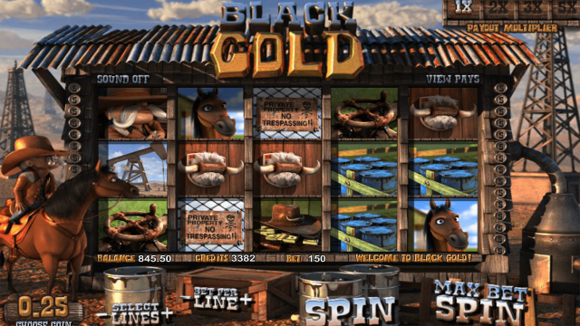 Игровой автомат Black Gold