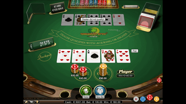 Популярный слот Caribbean Stud Poker Professional Series
