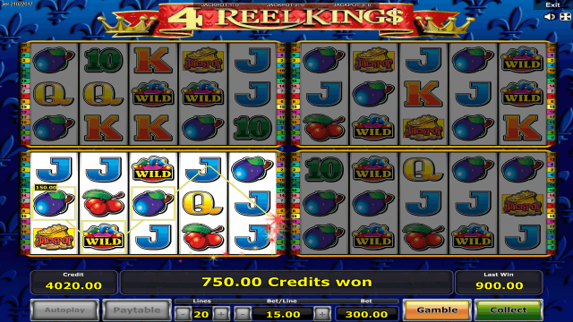 Онлайн слот 4 Reel Kings