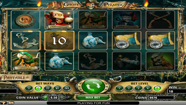 Онлайн автомат Ghost Pirates