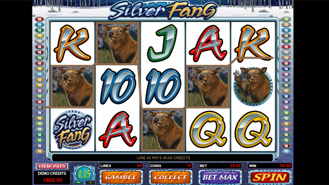 Популярный слот Silver Fang