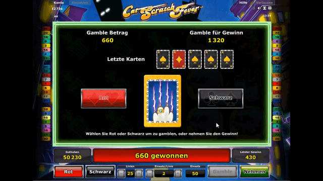 Игровой автомат Cat Scratch Fever
