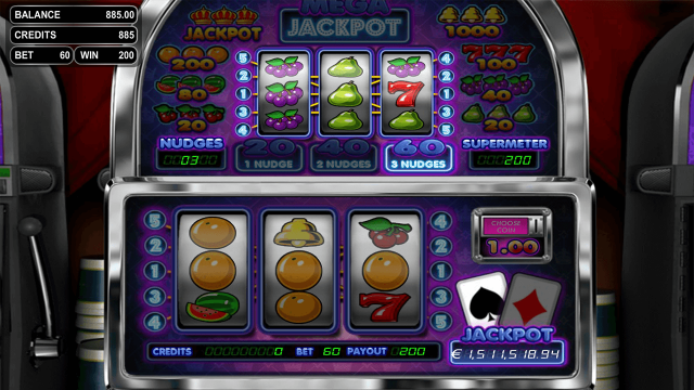 Популярный аппарат Mega Jackpot