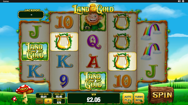 Онлайн слот Land Of Gold