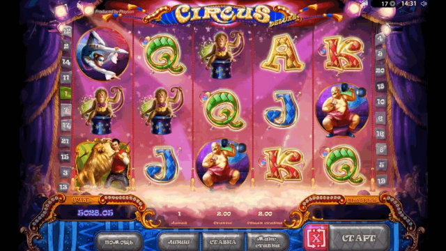 Онлайн автомат Circus