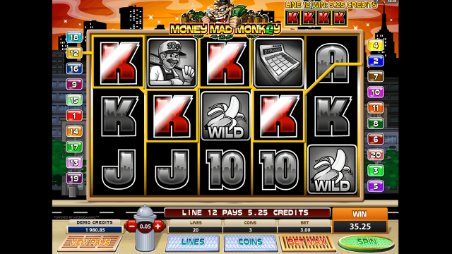 Онлайн автомат Money Mad Monkey