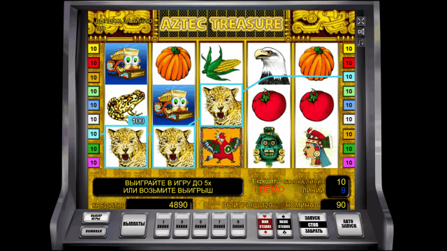 Онлайн автомат Aztec Treasure
