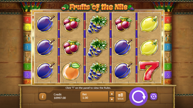 Игровой автомат Fruits Of The Nile