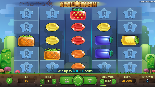 Популярный аппарат Reel Rush