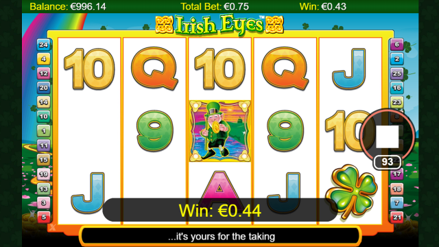 Игровой слот Irish Eyes
