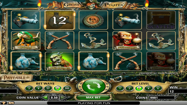 Онлайн слот Ghost Pirates