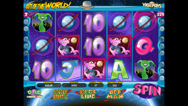 Онлайн слот Out Of This World